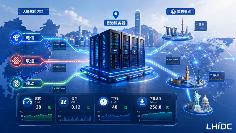 香港服务器速度到底怎么样？大陆三网、国际线路与延迟表现一次看懂