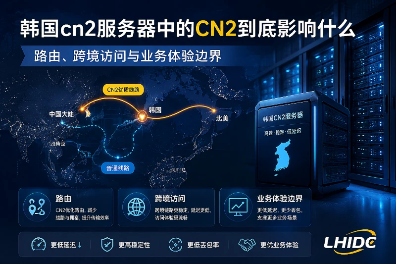 韩国cn2服务器中的CN2到底影响什么：路由、跨境访问与业务体验边界