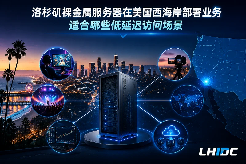 洛杉矶裸金属服务器在美国西海岸部署业务，适合哪些低延迟访问场景