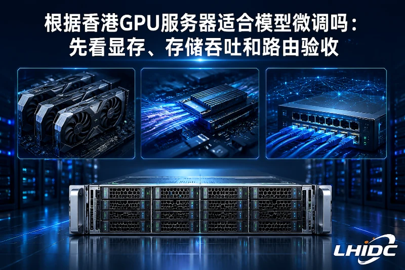 香港GPU服务器适合模型微调吗：先看显存、存储吞吐和路由验收