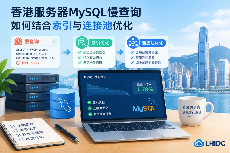 香港服务器MySQL慢查询如何结合索引与连接池优化