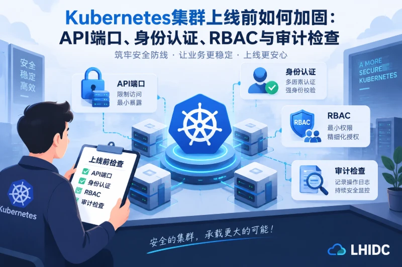 Kubernetes集群上线前如何加固:API端口、身份认证、RBAC与审计检查