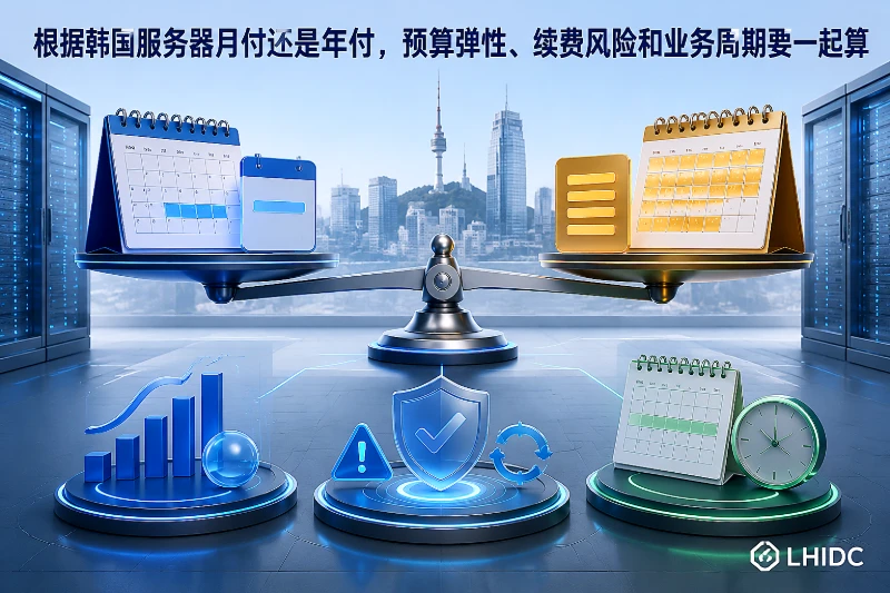 韩国服务器月付还是年付，预算弹性、续费风险和业务周期要一起算