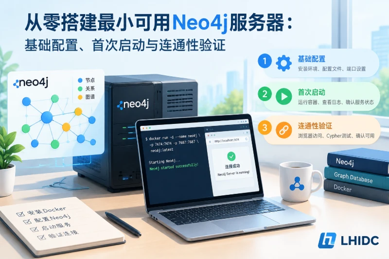 从零搭建最小可用Neo4j服务器：基础配置、首次启动与连通性验证
