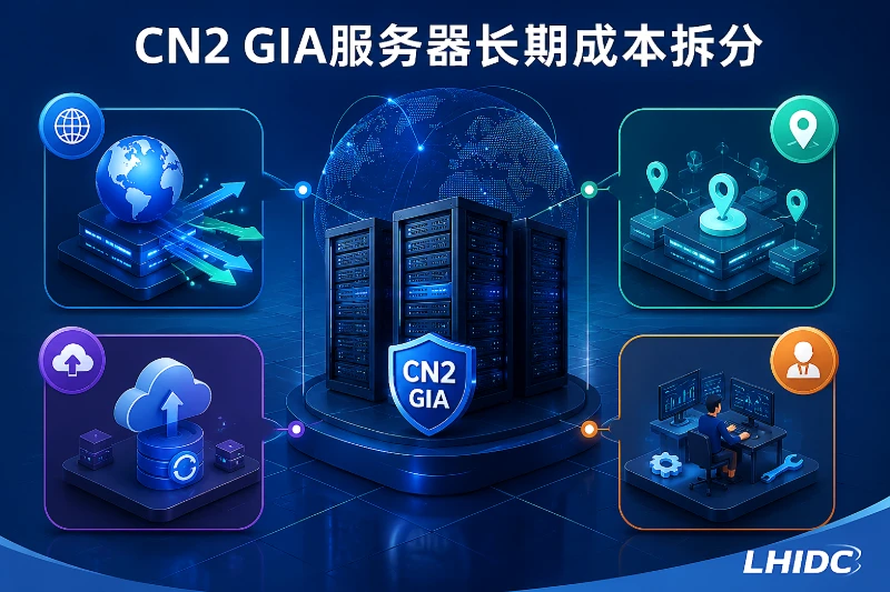 CN2 GIA服务器的长期成本怎么拆分:带宽、IP、备份和运维分别看什么