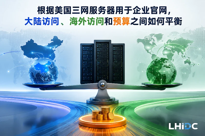 美国三网服务器用于企业官网，大陆访问、海外访问和预算之间如何平衡