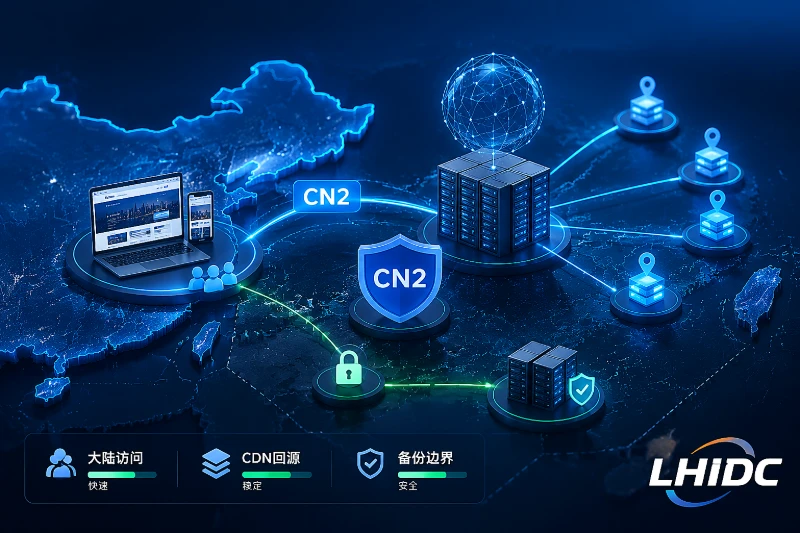 香港cn2适合企业官网源站吗：从大陆访问、CDN回源和备份边界判断